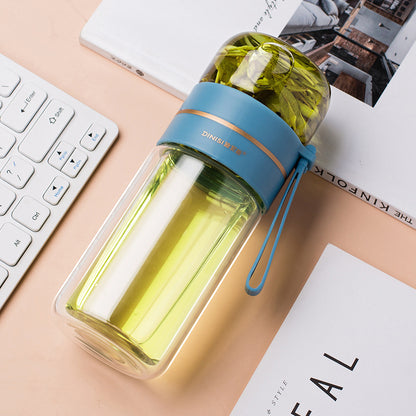 Magic Glass Water Bottle with Tea Infuser 